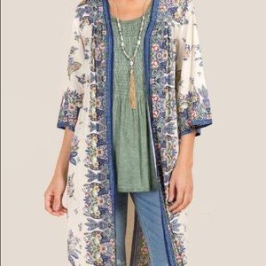 NWT Francesca’s boutique Kimono